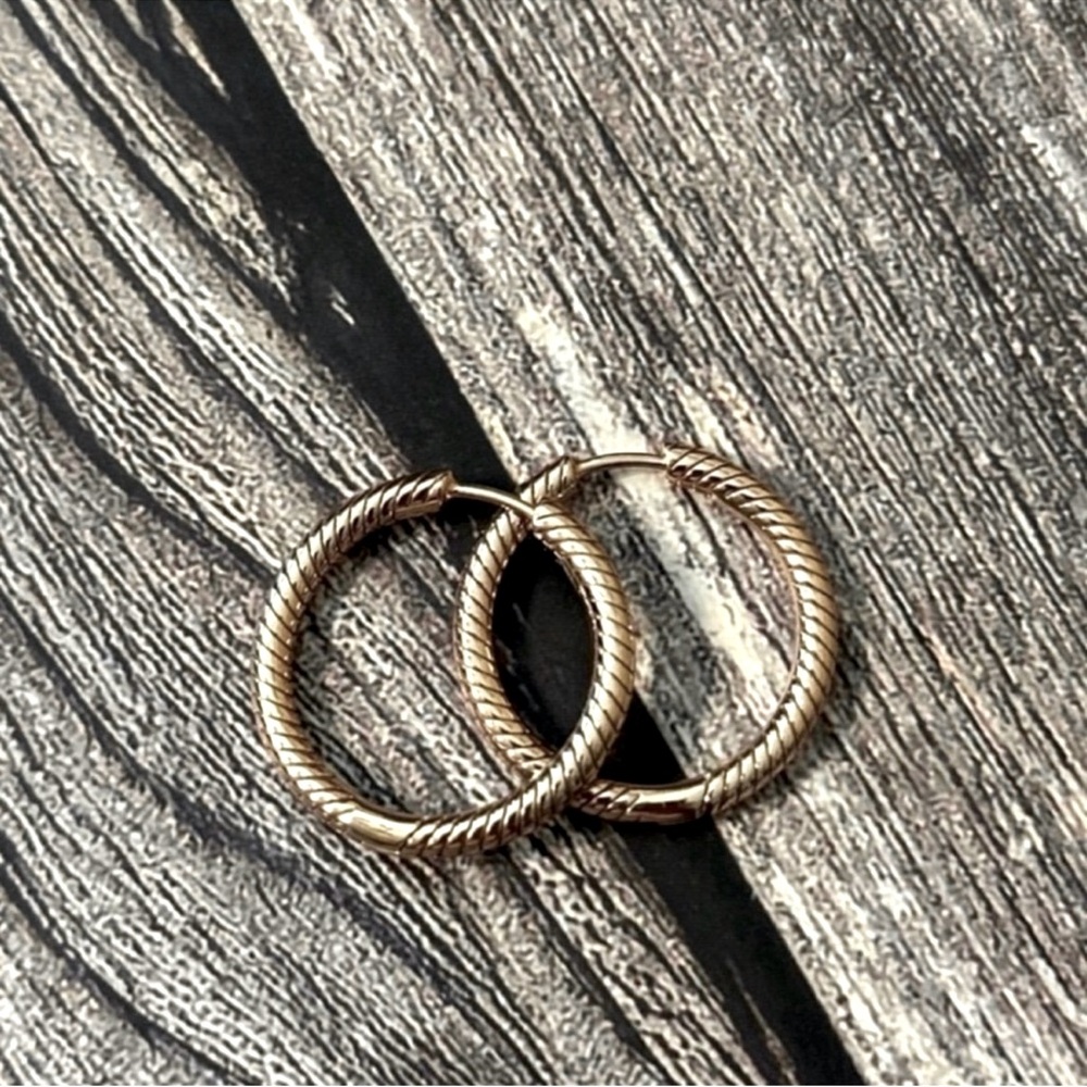 Pandora Moments Charm Hoop Earrings
Rose gold